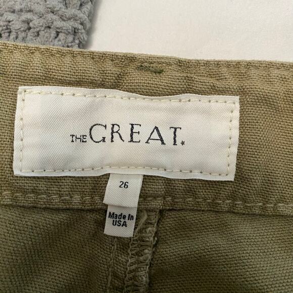 The Great Ranger Cropped Straight Leg Pants Size 26 X 22 Minimalist Clean Girl - Picture 4 of 11